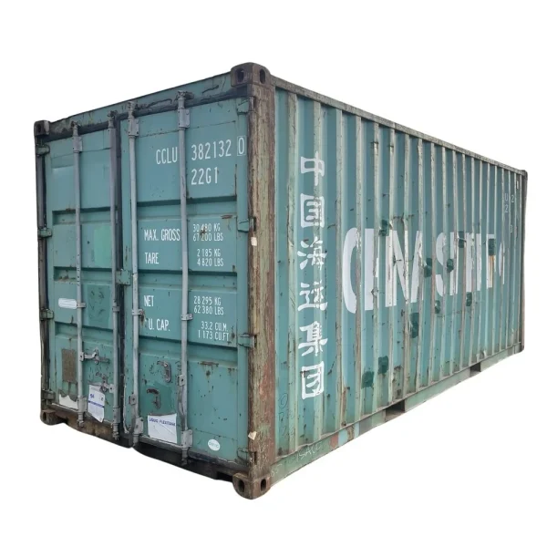 20ft Standard Wind and Weather Tight Shipping Container