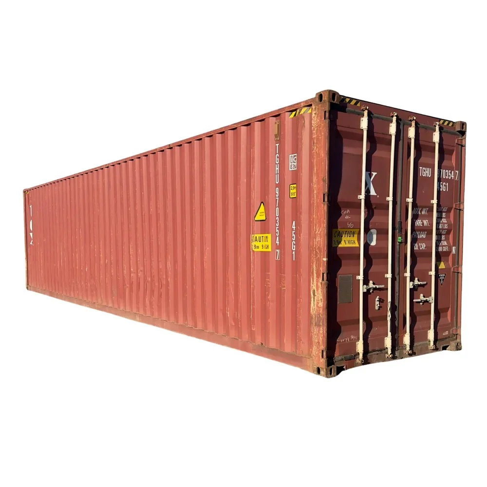 40ft High Cube Cargo Worthy Used Container