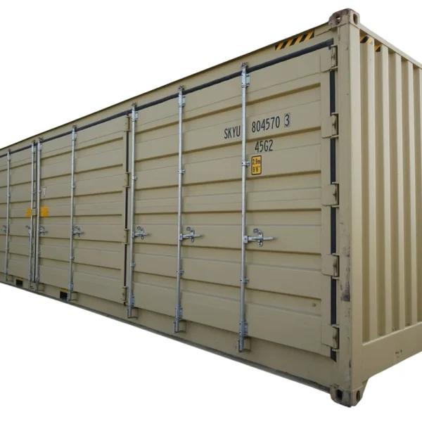 40ft High Cube Open Side One Trip Shipping Container