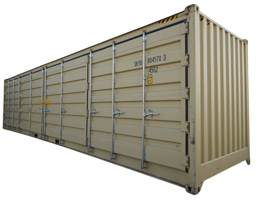 40ft High Cube Open Side One Trip Shipping Container