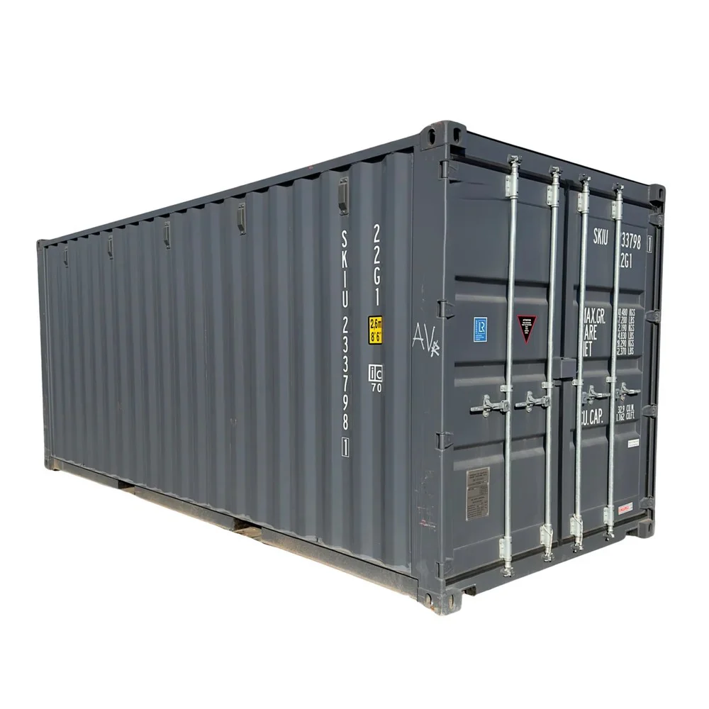 20ft Standard Double Door One Trip Shipping Container - Image 6