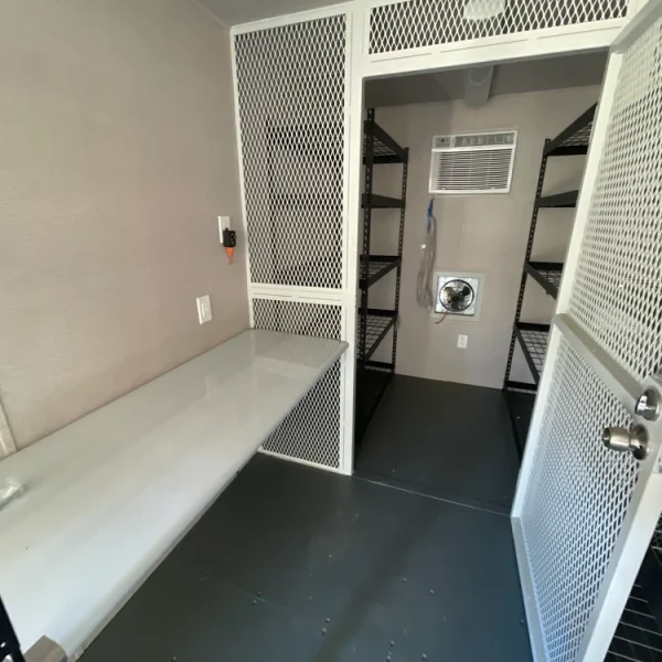 Police Evidence Locker – Partition and Door
